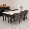Residence - Bishan | Product Seen: [Sintered x Rishi Dining Table - W1800 & Justin Side Chair]